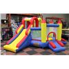 Image 1 : CHILDRENS INFLATABLE 3 SLIDE BOUNCY CASTLE + PUMP