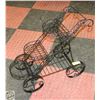 Image 1 : 22" HIGH METAL PLANT CART