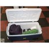 Image 1 : COOLER, SLEEPING BAG, LANTERN, 3 MAN TENT