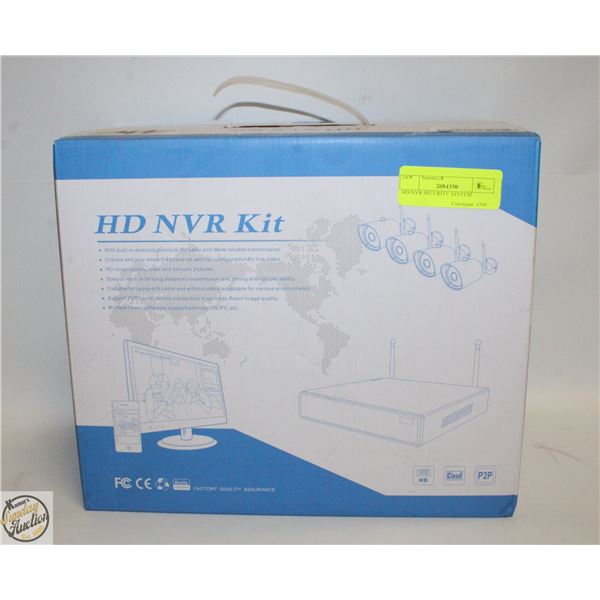 HD-NVR SECURITY SYSTEM
