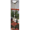 Image 1 : METAL/GLASS FLOOR LAMP- 71" TALL