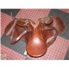 Image 1 : SYDNEY HILLS & SONS 16" BROWN ENGLISH SADDLE