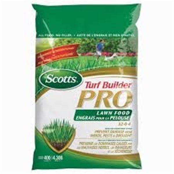 NEW 11.6LB SCOTTS TURF BUILDER PRO LAWN FOOD