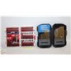Image 1 : LOT OF 2 DRILL BIT SETS