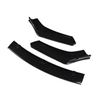 Image 1 : NEW 3PCS FRONT BUMPER LIP SPLITTER KIT