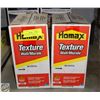 Image 1 : 2 CASES HOMAX WALL TEXTURE 24004 AF B ORANGE PEEL