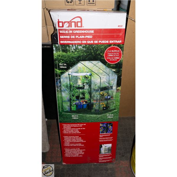 6FT GREENHOUSE IN BOX-ESTATE