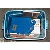 Image 1 : "POLICE SEIZURE" BIN OF ASSORTED COLLECTABLES