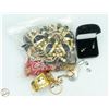 Image 1 : "POLICE SEIZURE" BAG OF COSTUME JEWELRY