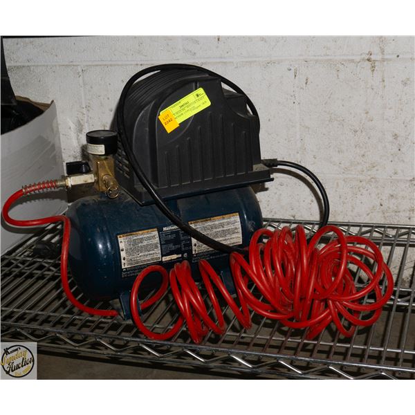 "POLICE SEIZURE" MASTER CRAFT COMPRESSOR 1 GALLON