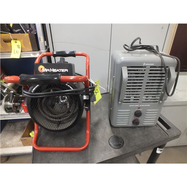 2 Space Heaters
