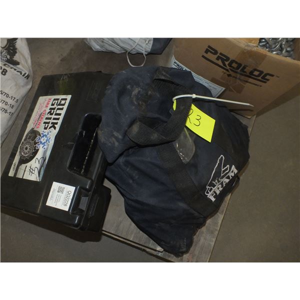 1 Box & 1 Bag Of Tire Chains