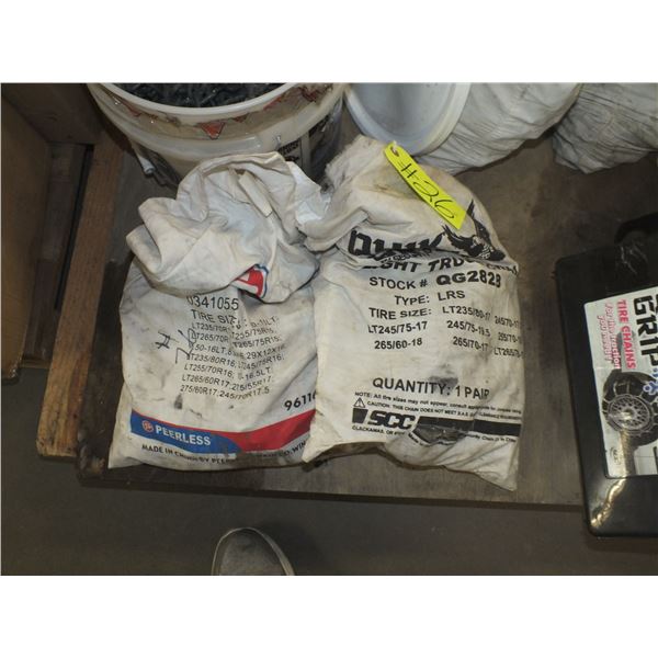 2 Bags Of Tire Chains
