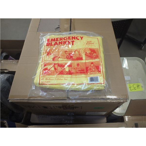 5 Boxes Of Emergency Blankets