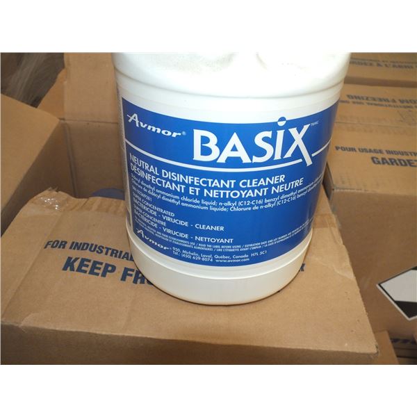 1 Case Of Basix Natural Disinfectant Cleaner