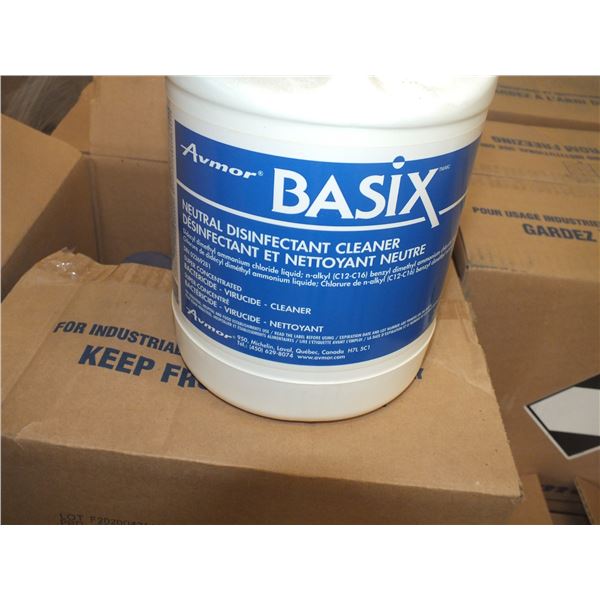 1 Case Of Basix Natural Disinfectant Cleaner