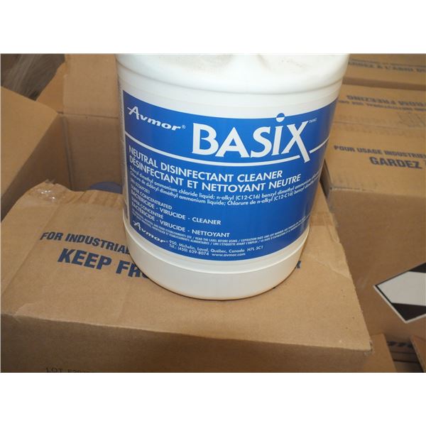 1 Case Of Basix Natural Disinfectant Cleaner