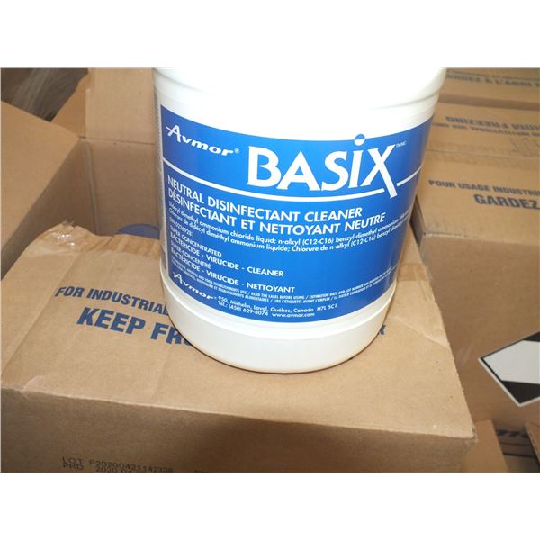 1 Case Of Basix Natural Disinfectant Cleaner