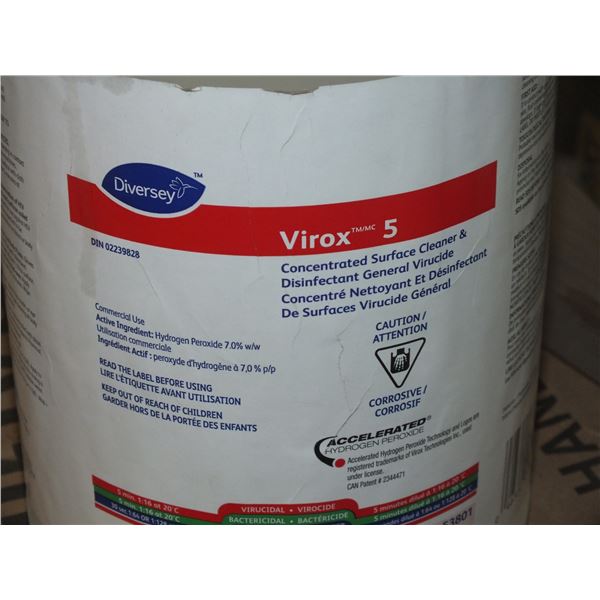 1 Case Of Diversey Virox Surface Cleaner & Disinfectant