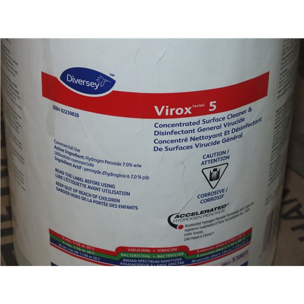 1 Case Of Diversey Virox Surface Cleaner & Disinfectant