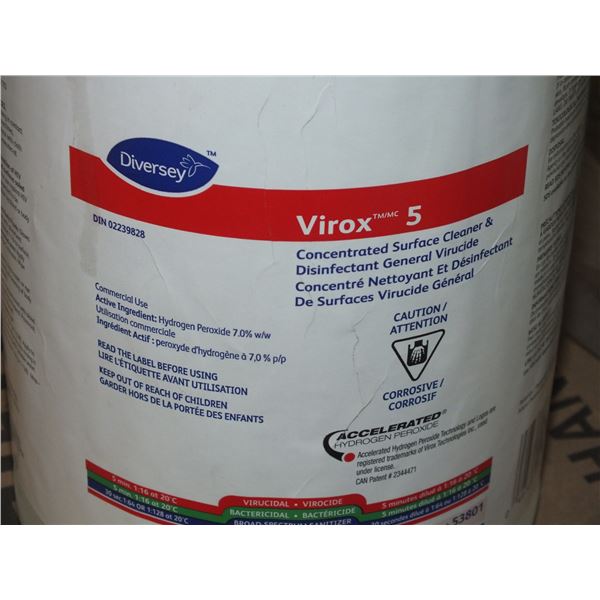 1 Case Of Diversey Virox Surface Cleaner & Disinfectant