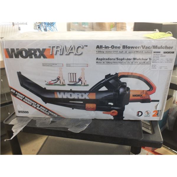 Electric Worx Tri vac all In 1 Blower Vac Mulcher