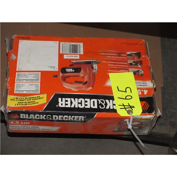 Black & Decker Jig Saw