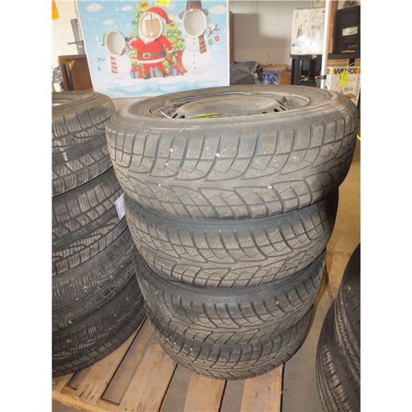 Set Of 4 Sailum Ice Blazer Tires w/ Rims