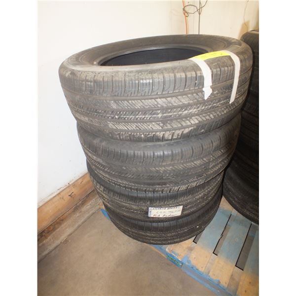 Set Of 4 All Season Hankook Tires no rims