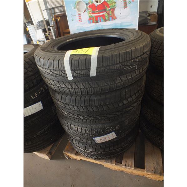 Set Of 4 All Season Goodyear Tires no Rims