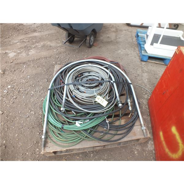 Pallet of Air Hose & Cable