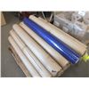 Image 1 : 1 4ft Roll Of Blue Skin Shrink Wrap