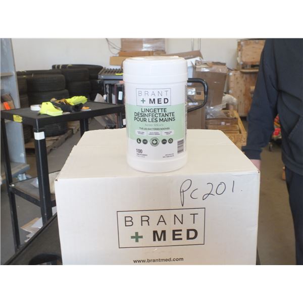 9 Tins Of Sanitizer Wipes