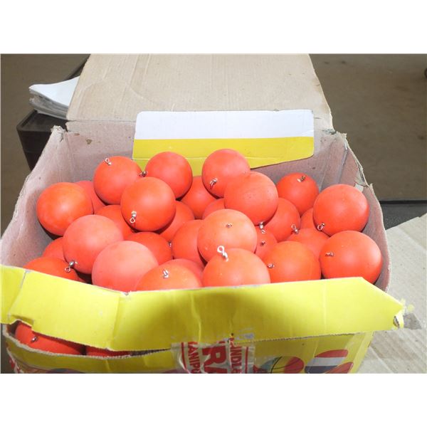 Box Of Rubber Ball Bobbers