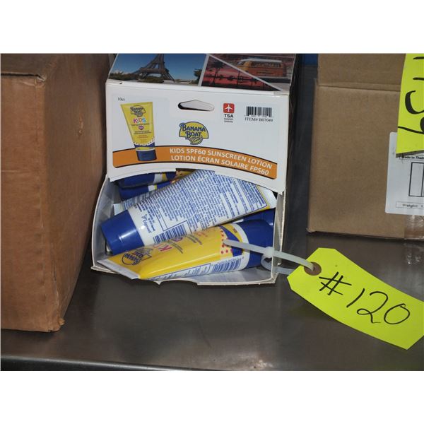 2 Boxes Of Kids Banana Boat Sunscreen