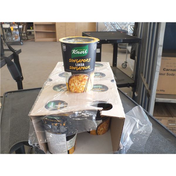 6 Case's Of Knorr Singapore Rice Noddle Cups