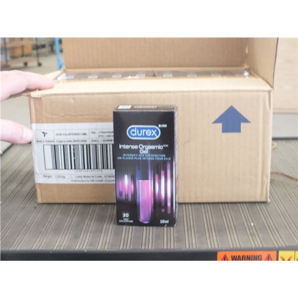 23 Boxes Of Durex Intense Orgasmic Gel