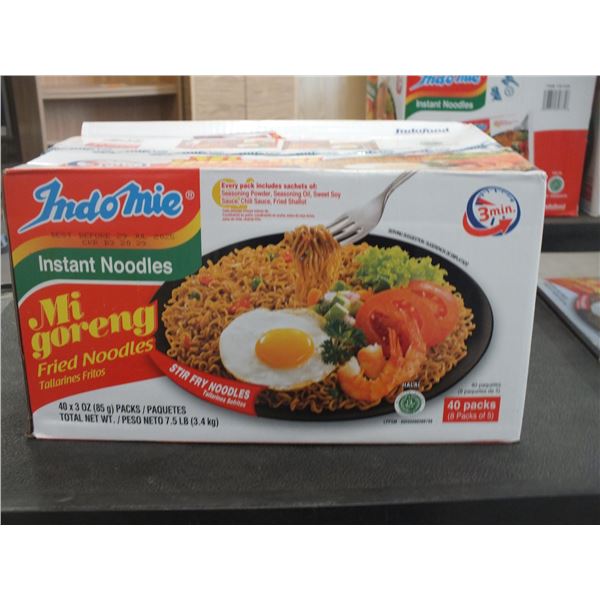 1 Case Of Indomie Fried Noodles