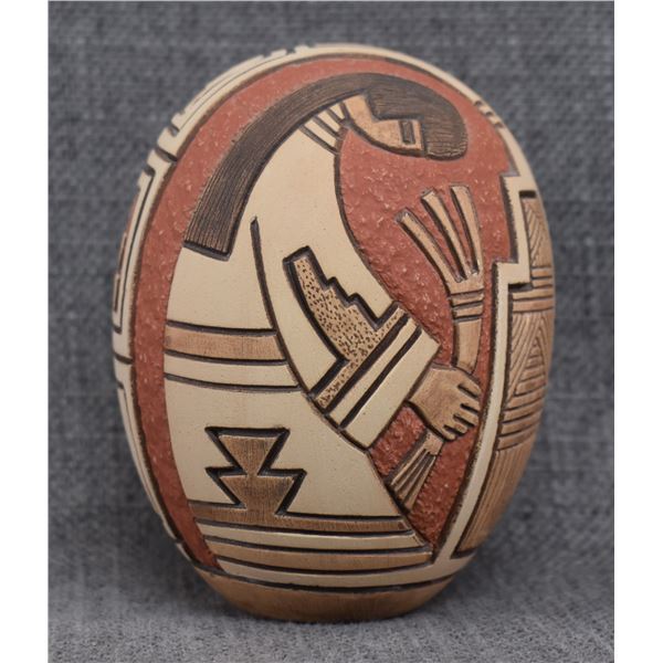 HOPI POTTERY JAR (TOM POLACCA )