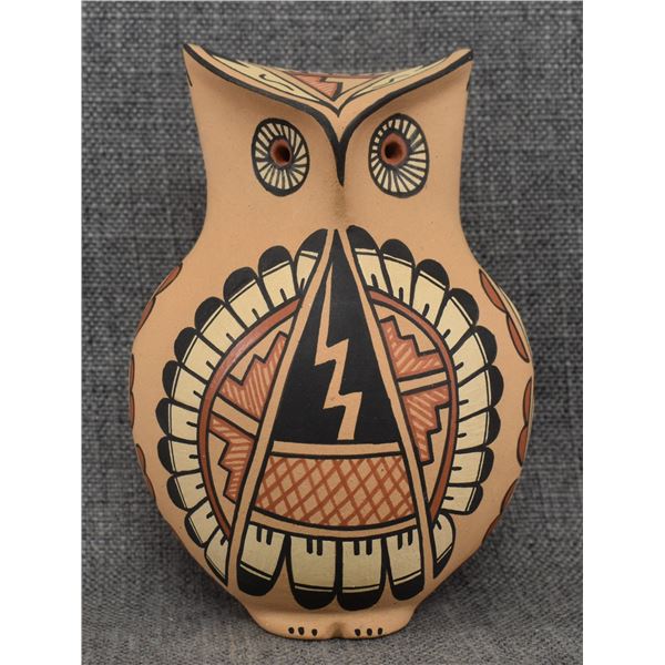 JEMEZ POTTERY OWL