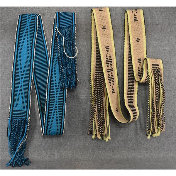 TWO HOPI SASHES
