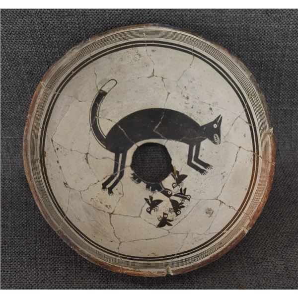 MIMBRES POTTERY PICTURE BOWL