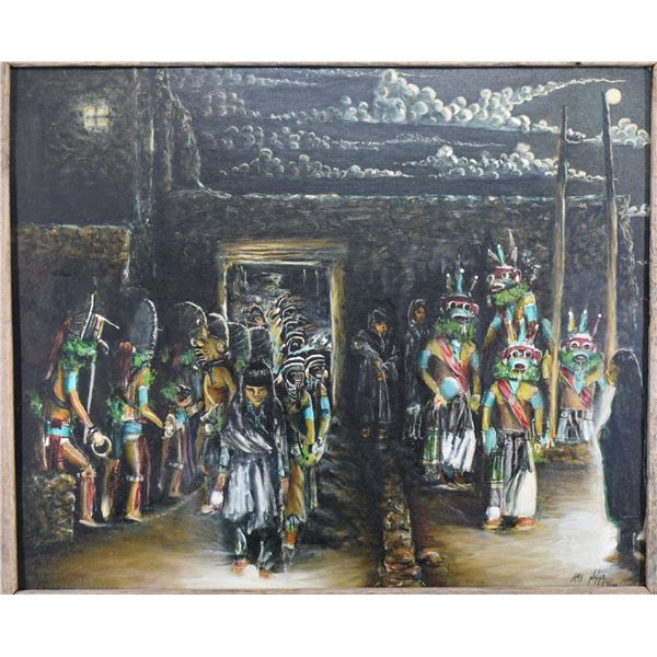 HOPI PAINTING (RAY NAHA)