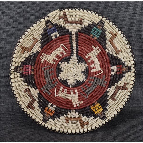 NAVAJO BASKETRY BOWL (PEGGY BLACK)