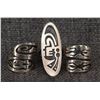 Image 1 : THREE HOPI RINGS (SIGNED)