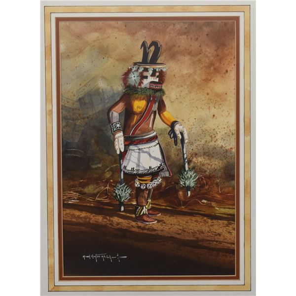 CHOCTAW PAINTING (MICHAEL CLAYTON MCCULLOUGH)