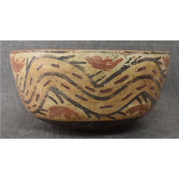 PRE COLUMBIAN POTTERY BOWL
