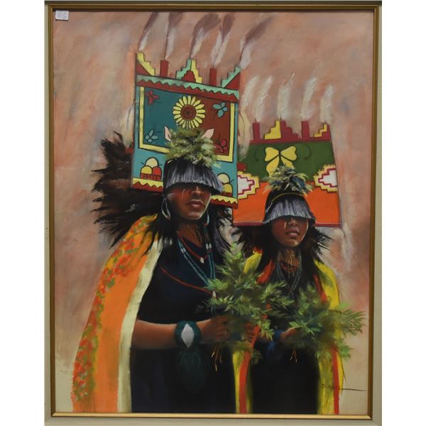 WESTERN PAINTING (DORTHY BELL KNAPP)