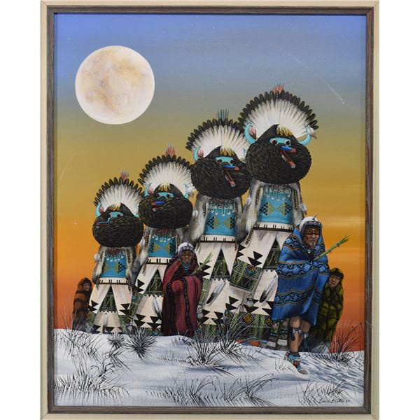 ZUNI PAINTING (DUANE DISHTA)