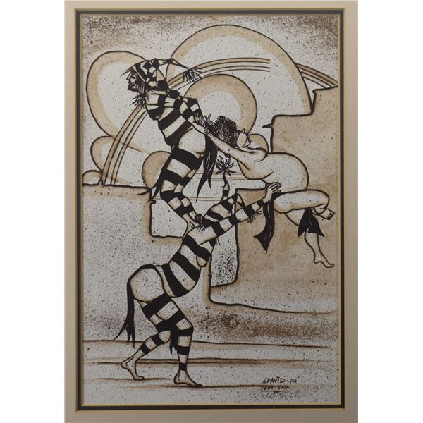 HOPI PAINTING (NEIL DAVID)